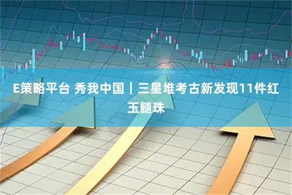 E策略平台 秀我中国｜三星堆考古新发现11件红玉髓珠